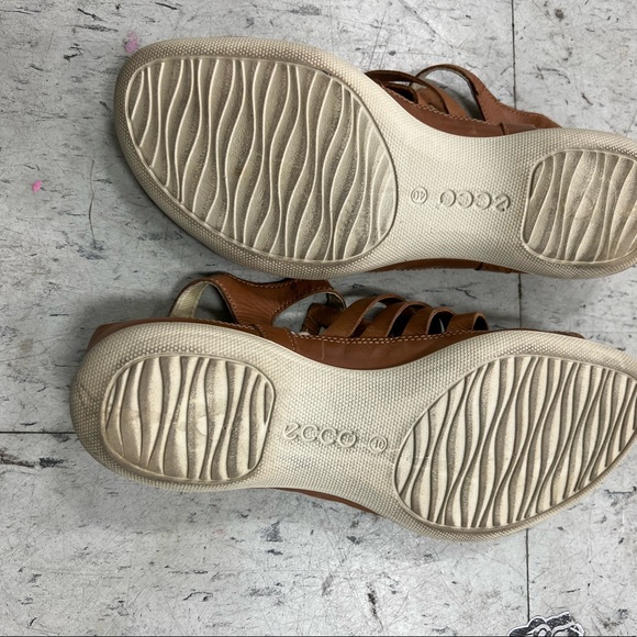 Ecco ladies sandals brown - Picture 5 of 8
